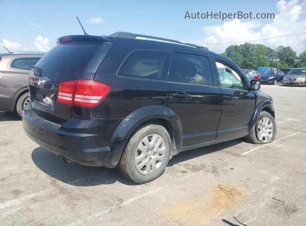 3C4PDCAB6JT294481 2018 DODGE JOURNEY Black Trasero derecho