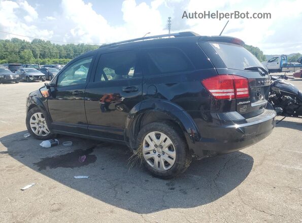 3C4PDCAB6JT294481 2018 DODGE JOURNEY Black Trasero izquierdo