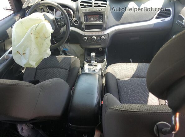 3C4PDCAB6JT296084 2018 DODGE JOURNEY Gray Dashboard view