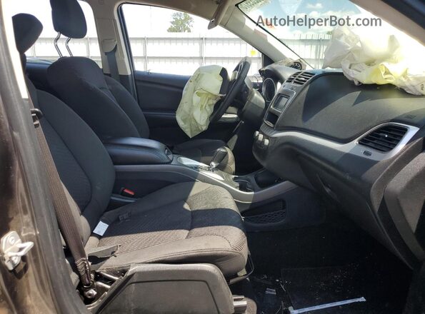3C4PDCAB6JT296084 2018 DODGE JOURNEY Gray Front interior view