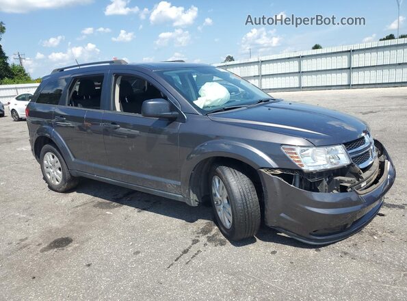 3C4PDCAB6JT296084 2018 DODGE JOURNEY Gray Front right