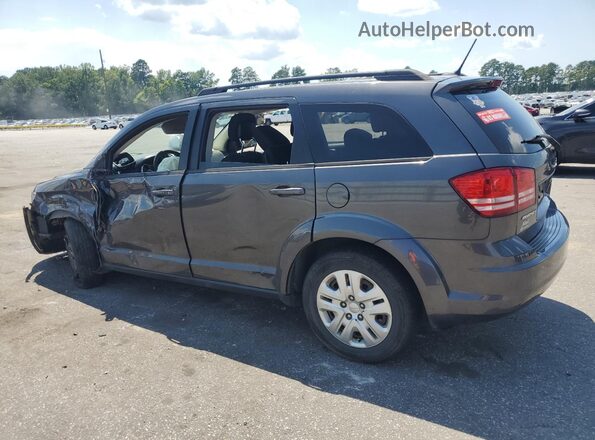 3C4PDCAB6JT296084 2018 DODGE JOURNEY Gray Rear left