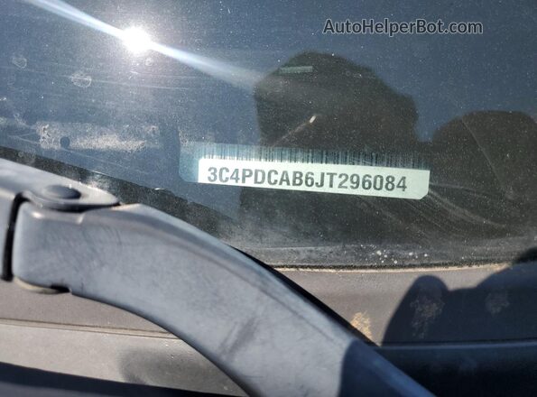 3C4PDCAB6JT296084 2018 DODGE JOURNEY Gray VIN sticker view