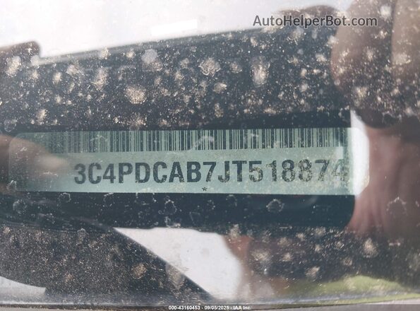 3C4PDCAB7JT518874 2018 DODGE JOURNEY Pewter Вид подкапотного пространства