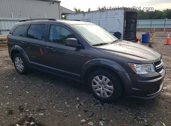 3C4PDCABXJT296296 2018 DODGE JOURNEY Gray Delantero derecho