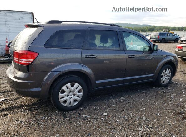 3C4PDCABXJT296296 2018 DODGE JOURNEY Gray Trasero derecho