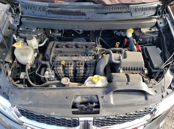 3C4PDCABXJT296296 2018 DODGE JOURNEY Gray Vista del compartimento del motor