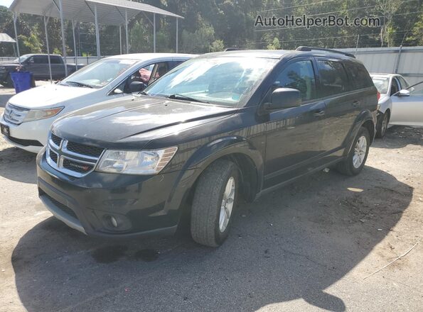 3C4PDCBG2HT526448 2017 DODGE JOURNEY Black Передня ліва чверть