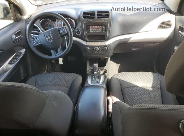 3C4PDCBG2HT526448 2017 DODGE JOURNEY Black Вид панелі приладів