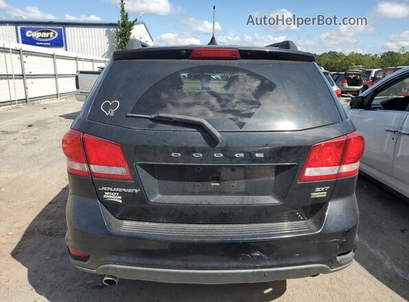 3C4PDCBG2HT526448 2017 DODGE JOURNEY Black Вид ззаду