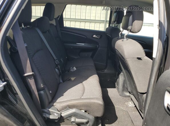 3C4PDCBG2HT526448 2017 DODGE JOURNEY Black Вид задньої частини салону