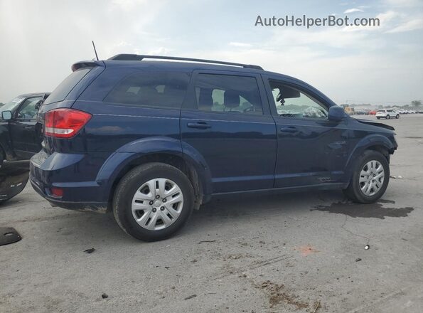 3C4PDCBGXJT526090 2018 DODGE JOURNEY Blue Trasero derecho