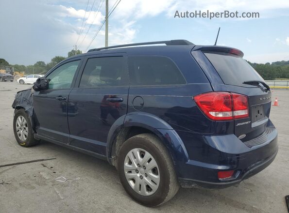 3C4PDCBGXJT526090 2018 DODGE JOURNEY Blue Trasero izquierdo