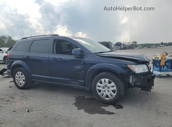 3C4PDCBGXJT526090 2018 DODGE JOURNEY Blue Delantero derecho