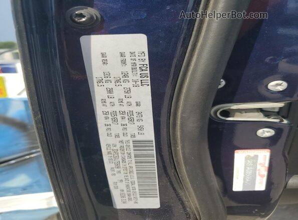 3C4PDCBGXJT526090 2018 DODGE JOURNEY Blue Vista del compartimento del motor