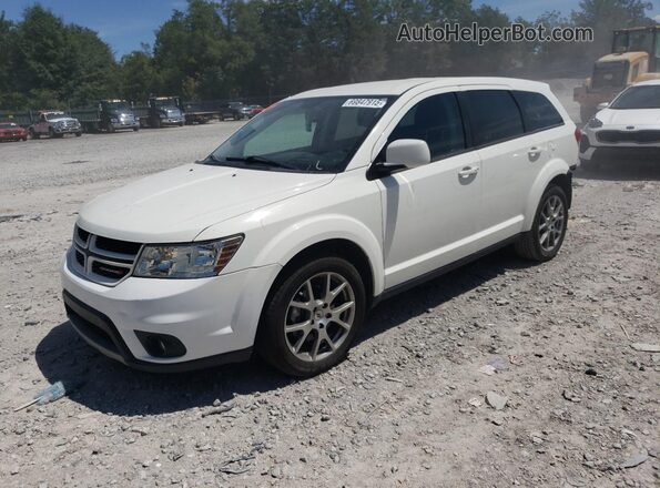 3C4PDCEG0JT346676 2018 DODGE JOURNEY White წინა მარცხენა ხედი სამი მეოთხედიდან