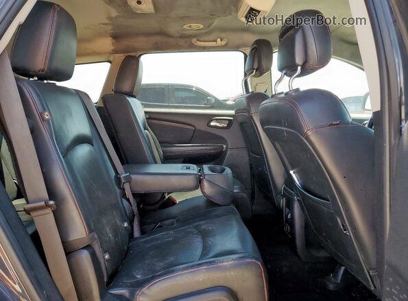 3C4PDCEG6JT380430 2018 DODGE JOURNEY Blue უკანა სალონის ხედი
