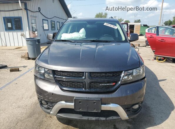 3C4PDCGG0JT171262 2018 DODGE JOURNEY Gray Widok z przodu