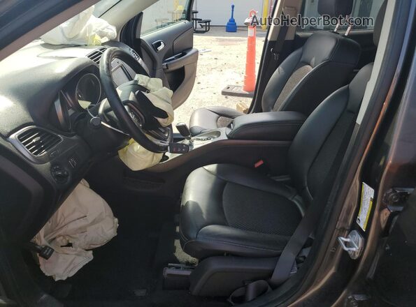 3C4PDCGG0JT171262 2018 DODGE JOURNEY Gray Widok wnętrza z przodu