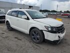 2018 Dodge Journey Crossroad White vin: 3C4PDCGG1JT504875