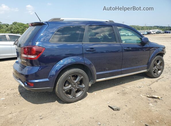 3C4PDCGG6JT188759 2018 DODGE JOURNEY Blue Trasero derecho