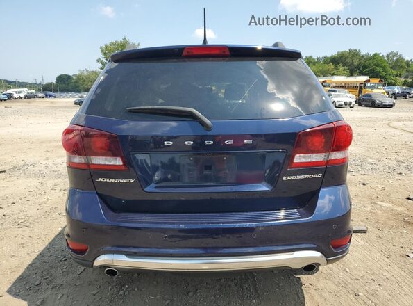 3C4PDCGG6JT188759 2018 DODGE JOURNEY Blue Vista trasera