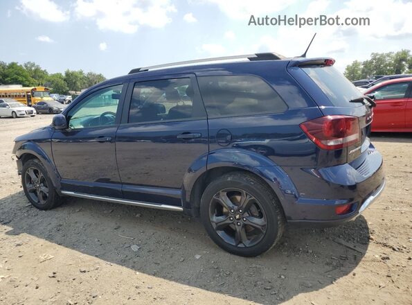 3C4PDCGG6JT188759 2018 DODGE JOURNEY Blue Trasero izquierdo