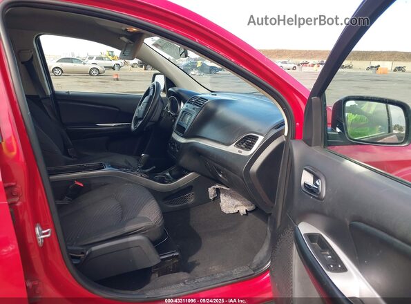 3C4PDDBG1GT150152 2016 DODGE JOURNEY Красный Вид салона спереди