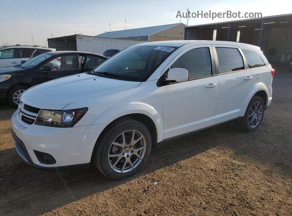 3C4PDDEGXKT769868 2019 DODGE JOURNEY Белый Передняя левая четверть
