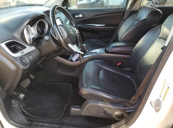 3C4PDDEGXKT769868 2019 DODGE JOURNEY Белый Вид салона спереди