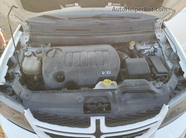 3C4PDDEGXKT769868 2019 DODGE JOURNEY Белый Вид подкапотного пространства