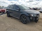 2018 Dodge Journey Crossroad Gray vin: 3C4PDDGG7JT387471