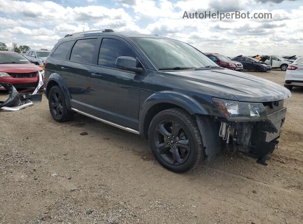 3C4PDDGG7JT387471 2018 DODGE JOURNEY Gray Delantero derecho