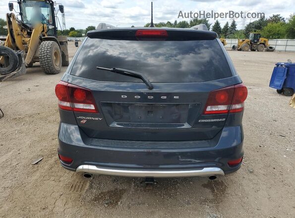 3C4PDDGG7JT387471 2018 DODGE JOURNEY Gray Vista trasera