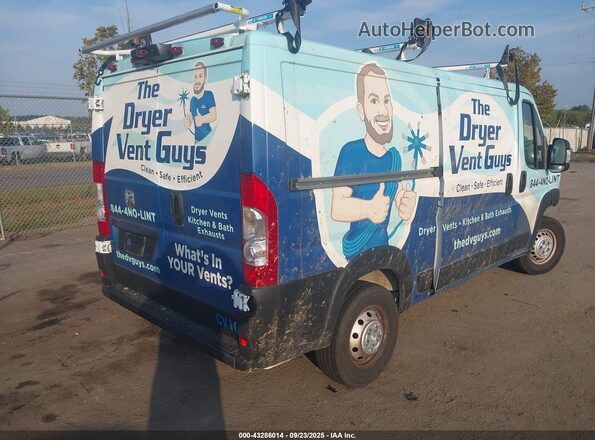 3C6LRVVG6RE116370 2024 RAM PROMASTER 2500 Blue უკანა მარჯვენა