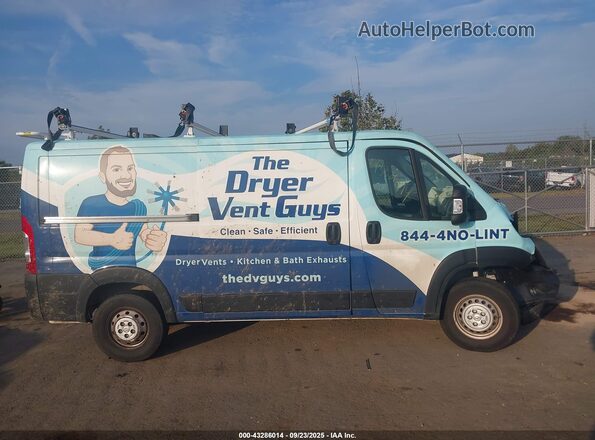 3C6LRVVG6RE116370 2024 RAM PROMASTER 2500 Blue უკანა სალონის ხედი