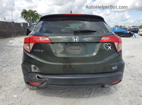 3CZRU5H35JM710379 2018 HONDA HR-V Green უკანა ხედი