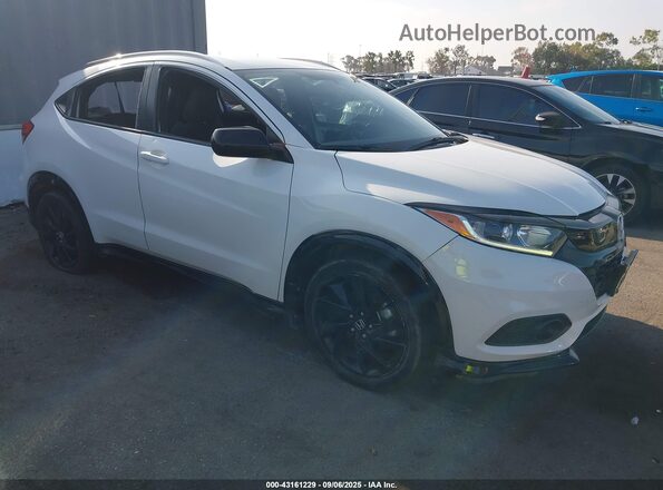 3CZRU6H10NM712308 2022 HONDA HR-V Белый Передняя правая четверть