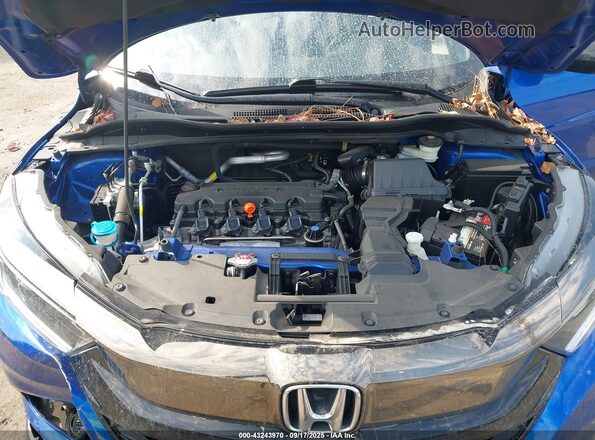 3CZRU6H13MM754289 2021 HONDA HR-V Синий Вид сзади