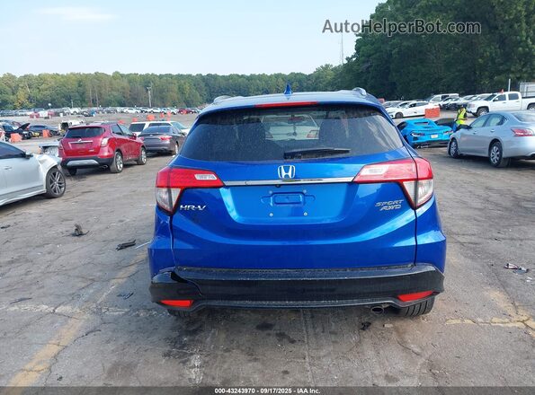3CZRU6H13MM754289 2021 HONDA HR-V Синий 