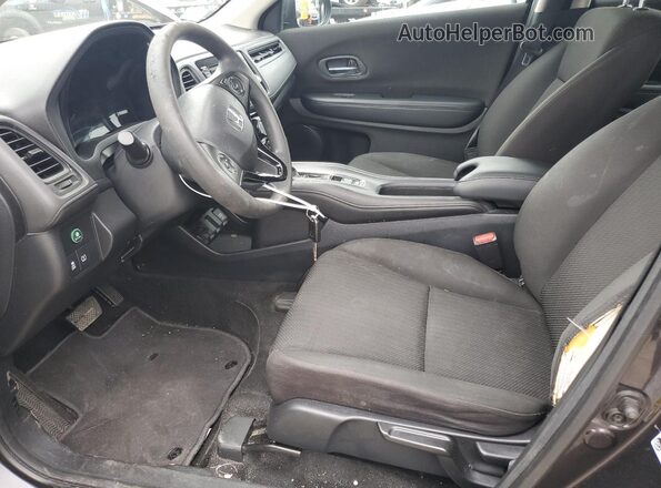 3CZRU6H34JM703767 2018 HONDA HR-V Угольный Вид салона спереди