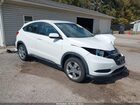 2018 Honda Hr-v Lx White vin: 3CZRU6H35JM731142