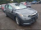 2022 Honda Hr-v Awd Lx Gray vin: 3CZRU6H39NM765347
