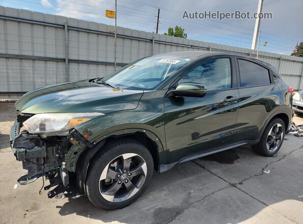 3CZRU6H50JG703197 2018 HONDA HR-V Green Front left