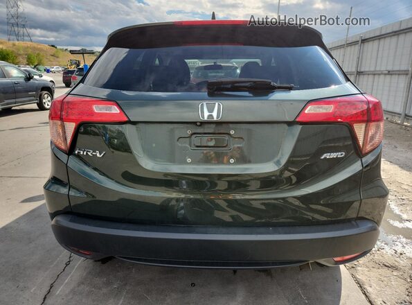 3CZRU6H50JG703197 2018 HONDA HR-V Green Rear view