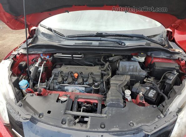 3CZRU6H51JM717479 2018 HONDA HR-V Red Շարժիչի բաժամունքի տեսք