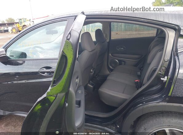 3CZRU6H51MM709399 2021 HONDA HR-V Black Widok naklejki z numerem VIN