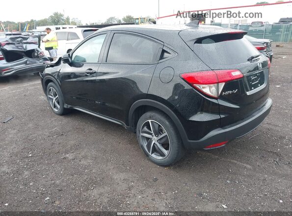 3CZRU6H51MM709399 2021 HONDA HR-V Black Tył lewy