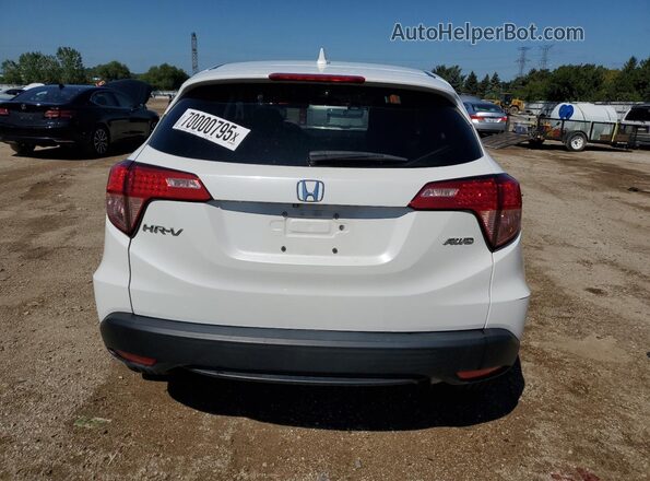 3CZRU6H59JM713549 2018 HONDA HR-V Белый Вид сзади