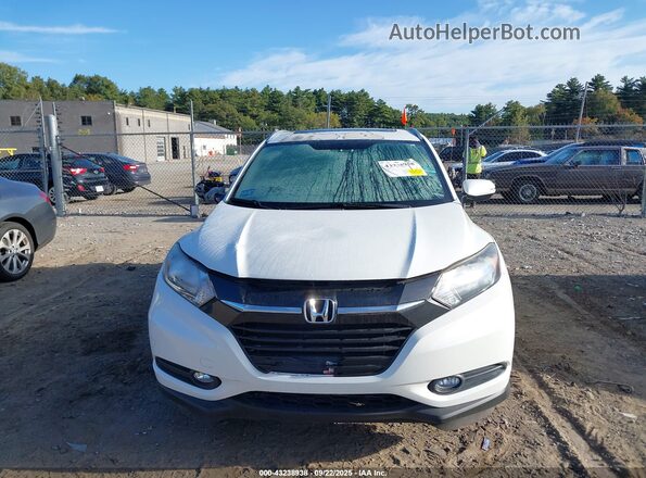 3CZRU6H79HM711182 2017 HONDA HR-V Белый Вид щитка приборов